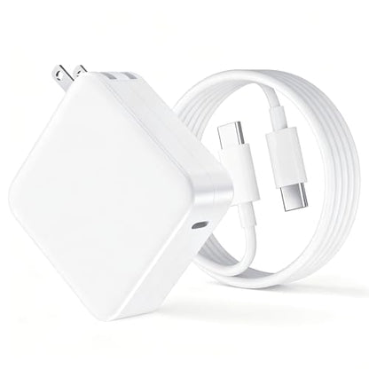 100W 96W USB C Fast Charger Compatible with MacBook Pro/Air 16 15 14 13, M4 M3 M2 M1, iPad Pro/Air and All Type C Device, Mac Book Pro Charger Included Cable