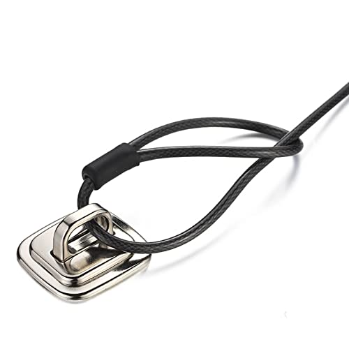 Anti-Theft Security Base Plate Zinc-Alloy Electroplated Bright Computer Fixed Base Desk Mount Accessory