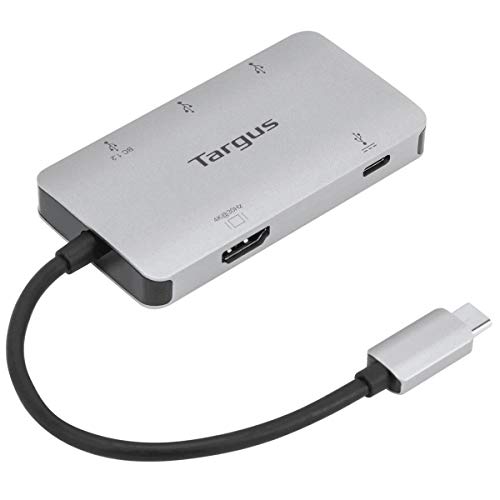 Targus USB C MP SV HDMI Adaptr Silver - style: USB-C Multi-Port Single Video 4K HDMI Adapter