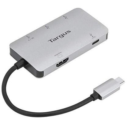 Targus USB C MP SV HDMI Adaptr Silver - style: USB-C Multi-Port Single Video 4K HDMI Adapter
