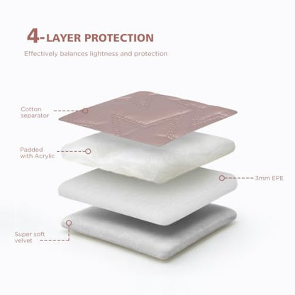 14 inch Laptop Sleeve Case for 14" MacBook Pro M5 M4 Pro Max, ThinkBook 14 Gen 8, IdeaPad 3i, Yoga Slim 7X, Inspiron 14, 14.5" XPS 14, ThinkPad E14 Gen 7, HP Notebook Bag Cover, Khaki - color: Khaki, size: 14 inch / Macbook 14