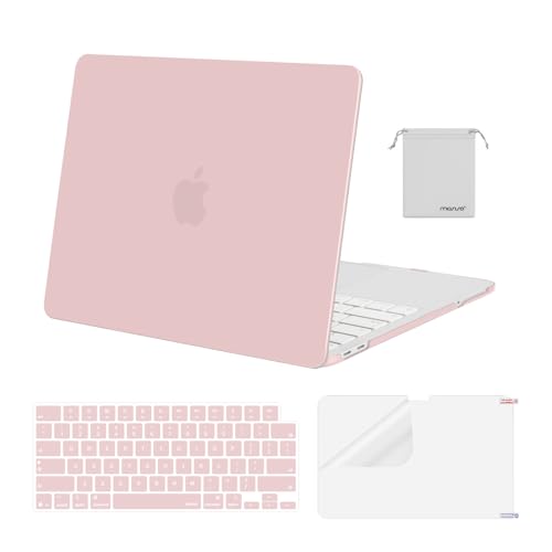 MOSISO Compatible with MacBook Neo Case 13 inch 2026 A3404 A18 Pro Chip | 4 in 1 Kit Precision Fit Crack & Scratch Resistant Protective Hard Shell Case Cover, Baby Pink - color: Baby Pink