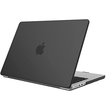 Fintie Hard Shell Case for MacBook Pro 14 Inch, Frost Black | A3434 A3112 A3185 A3401 A2992 A2918 A2779 A2442 A3426 A3427, 2021-2026, M5/M4/M3/M2/M1 - color: Frost Black, size: Pro 14 Inch