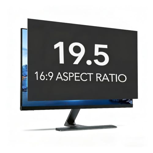 Removable Laptop Privacy Screen Anti Glare Blue Light Screen Protector 16:9 Aspect Removable Anti Glare Blue Light Filter Protector Fully Removable(19.5inch/43.3x34 cm) - size: 19.5inch/43.3x34 cm