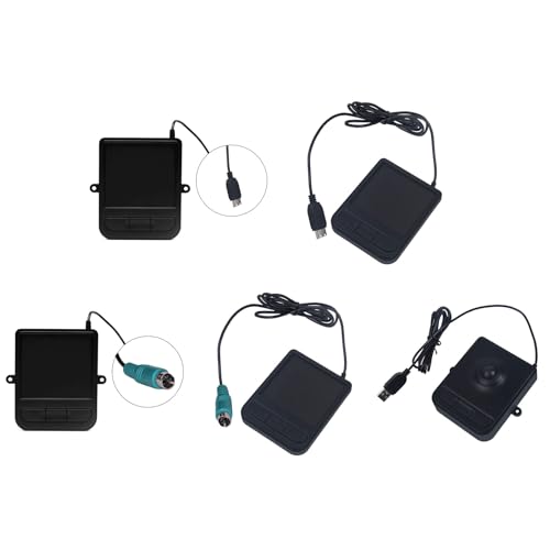 Compactly Wire USB Touchpad USB Compatible Industrial Trackball with Ergonomic Designs for Laptop and Desktop User - color: USB touch With ears