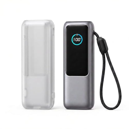 Power Bank Case for Anker Laptop Power Bank 25,000mAh 165W (A1695), Crystal Clear TPU 1.5mm Slim Full-Body Protective Cover, HD Clear Screen Protection(Case Only) - color: Clear