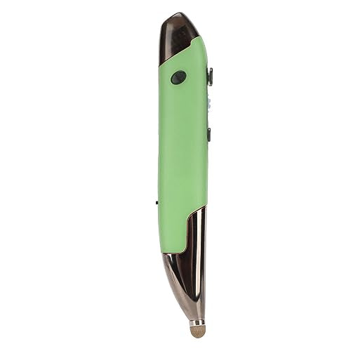 Yinhing Pen Rechargeable Portable Optical Mode for PC Laptop Luminous Silent Handheld Small Design (Green) - color: Green