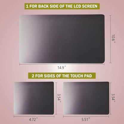Laptop Notebook Skin Sticker Cover Decal Fits 12 13 13.3 14 15 15.4 15.6 inch Laptop Protector Notebook PC | Easy to Apply, Remove and Change Styles (NEK-33) - color: Nek-33