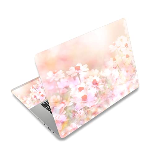 Laptop Notebook Skin Sticker Cover Decal Fits 12 13 13.3 14 15 15.4 15.6 inch Laptop Protector Notebook PC ，Protector Cover for Toshiba Hp Samsung Dell Apple Acer Leonovo Sony Asus Notebook - color: Nice Flowers