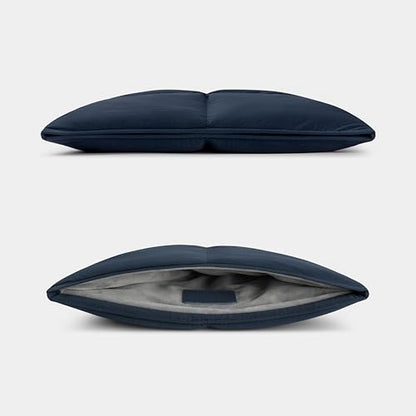 Comfyable Puffy Laptop Sleeve 13 Inch 14 Inch, Quilted Puffer Laptop Carrying Case, Pillow Case Compatible with MacBook Air M4 2025 M3 M2 M1, MacBook Pro M5 M4 Pro/Max, Dark Blue - color: Dark Blue, size: For 13"-14" Mac Air / Mac Pro