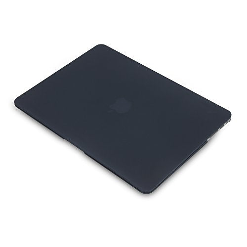Case for MacBook Air 13 inch A1466 A1369 2010-2017 Release, 5 in 1 Plastic Hard Shell&Keyboard Cover&Screen Protector&Webcam Cover, Crystal Black - color: Black
