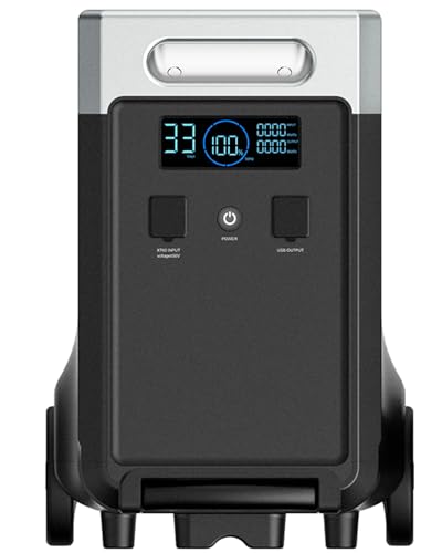 AFERIY P310 Expansion Battery Pack, Add 3840Wh LiFePO4 Extra Capacity | Compatible Only with AFERY P310 Main Unit | LiFePO4 Solar Generator for Extended Home Backup & Outdoor Camping - color: AF-P310-B