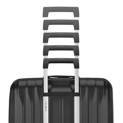 Samsonite UpLIFT X-Large Checked Hardside Luggage with Spinner Wheels - Airline-Approved, TSA Lock, Adjustable Handle System - Polycarbonate Hard Suitcase for Ultra Lightweight Travel - Phantom Black - color: Phantom Black, size: X-Large Checked