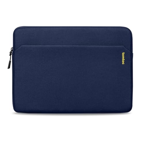 tomtoc 13 Inch iPad Case Tablet Sleeve for 2026 13 Inch iPad Air M4, M3&M2, iPad Pro M5/M4, 12.9-in iPad Pro M2&M1 with Magic Keyboard and Smart Keyboard Folio, Additional Accessories Pocket - color: Navy Blue, size: 12.9-13 Inch iPad Pro/Air
