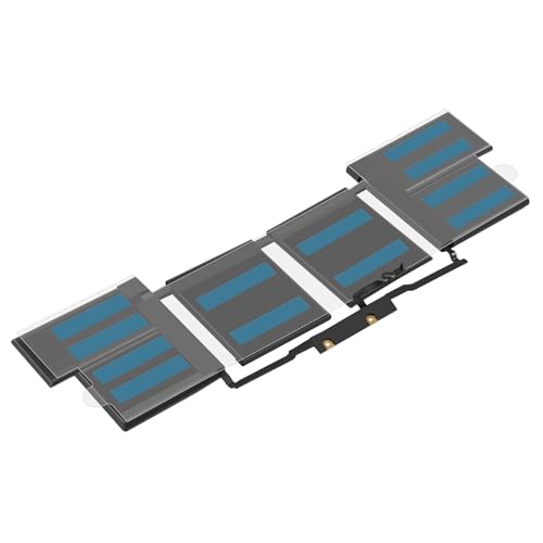 A1707 A1820 Laptop Battery for MacBook Pro 15 inch A1707 (Late 2016 Mid 2017) Touch Bar EMC 3162 3072 Series MLH32LL/A MLH42LL/A MLW72LL/A MLW72HN/A MLW82LL/A MPTR2LL/A MPTT2LL/A - 11.40V 76Wh - size: 12.4*3.58*0.28inch A1820