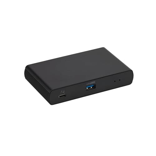 Amazon Basics Thunderbolt 4 Docking Station, Dual 4K@60Hz Display Support, 85W Power Delivery, 3X Downstream TBT4, 1xUSB A 3.1, Mac/Windows Compatible, Black, 4.76 x 2.84 x 0.86 inches - size: ‎4.76 x 2.84 x 0.86 inches