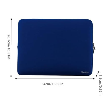 Laptop Sleeve Case 13 Inch - Foam Padded Zipper Bag for Carrying Computer Protection Bag, Slim Portable Design for 13" Ultrabook(Dark Blue) - color: Dark Blue