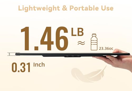 LOSC Portable Monitor for Laptop - 16" 1200P FHD Laptop Screen Extender 16:10 IPS Screen External Display with Stand Travel Monitor for PC Mac Phone Game Console