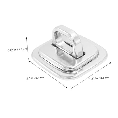 1Set Laptop Security Anchor Base Plate Sturdy Mount for Combination Keyed Cable Lock Compatible with Multiple Models Reliable Protection for Your Device and Data