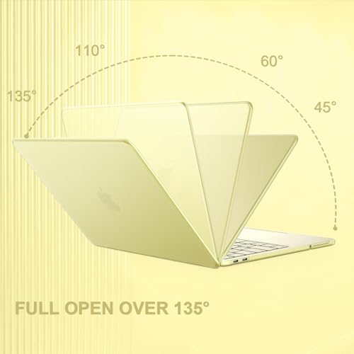 AKIT Compatible with MacBook Neo Case 13 inch 2026 Release, [Ultra-Thin] [100% Match Official Color] Case+Screen Protector+Keyboard Cover for New MacBook Neo 13 inch, Citrus Clear - color: Citrus Clear