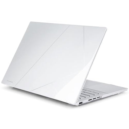Batianda Crystal Clear Case for ASUS ZenBook 14 OLED 2024 2025 | Fits Model UX3405M / UX3405C / UM3406, Transparent Hard Shell Laptop Cover, Ultra Thin Anti-Scratch Protective Skin - color: Crystal Clear