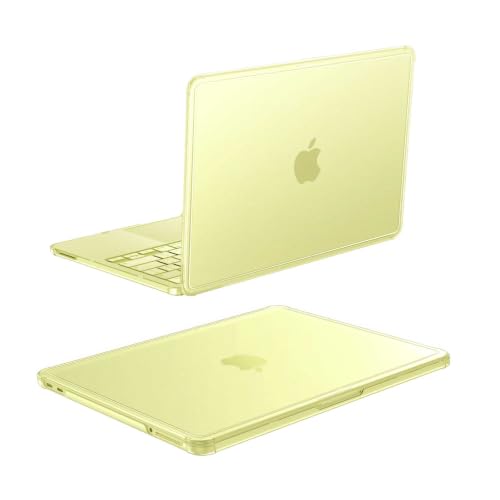 Fintie Case for MacBook Neo 13 Inch A3404 2026, Anti-Crack Bumper, Citrus | Ultra-Thin, Scratch-Resistant, Anti-Fingerprint, Protective Matte Case - color: Citrus