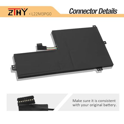 L22M3PG0 Battery Replacement for Lenovo 100e 300e 500e Yoga Chromebook Gen4 | IdeaPad Flex 3 Chrome 12IAN8, IdeaPad Slim 3 Chrome 14M868 Laptop L22B3PG0 L22D3PG0 L22X3PG0 L22C3PG0 Battery 11.31V 47Wh - size: 8.54*5.00*0.19 inch L22B3PG0