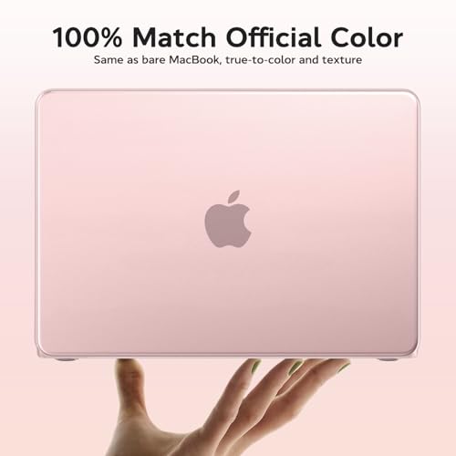 B BELK for MacBook Neo Case 13 inch 2026 | (A18 Pro, Model A3404) | 1:1 Precision Fit | Official Blush Clear | Matte Hard Shell Case | Scratch & Fingerprint Resistant for New MacBook Neo 13 inch Case - color: Blush Clear