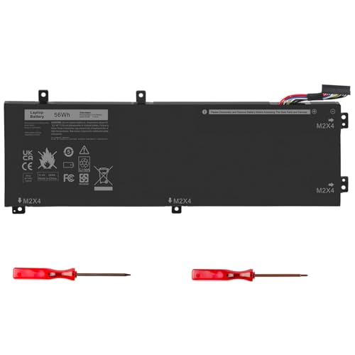 56WH RRCGW H5H20 0RRCGW School Laptop Battery for Dell XPS 15 9550 15-9550 9560 9570 Precision 15 5510 5520 5530 Series P56F P56F001 5D91C 62MJV M7R96 0RRCGW 062MJV Mobile Workstation Notebook - size: RRCGW 11.38 * 4.53 * 0.73 in