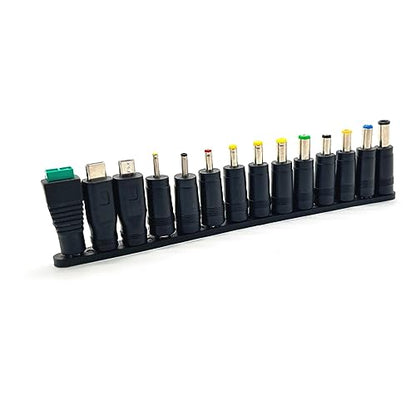 Female to Male Power Adapter Tips Connector for Phone Laptop Charging Power Supply Plug Jacks Sets 5.5x2.1mm