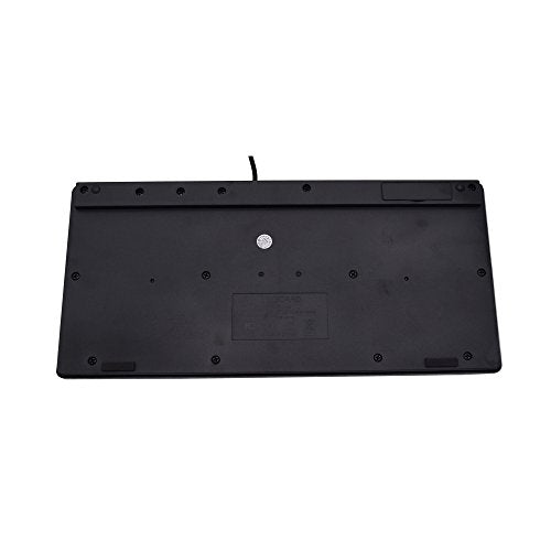SR Mini Keyboard Wired Thin Light 78 Keys USB Multimedia Small for Pc Computer Laptop - color: Wired
