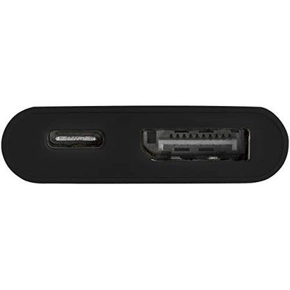 StarTech.com USB C to DisplayPort Adapter with Power Delivery - 8K 60Hz /4K 120Hz USB Type C to DP 1.4 Video Converter w/ 60W PD Pass-Through Charging - HBR3 - Thunderbolt 3 Compatible (CDP2DP14UCPB) | 4K 120Hz, HDR, HBR3, DSC, 32.4Gbps, DP Alt Mode, DP m