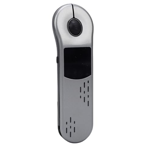 Bewinner Wireless Presenter Remote, Rechargeable Bluetooth Presentation Clicker with 2.4G USB Receiver for PC Laptop Meetings Teaching (Grey) - color: Grey