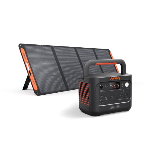 Jackery HomePower 1000 v2 Solar Generator with 200W Solar Panel, 1024Wh LiFePO4 Portable Power Station, 1500W Output, 10ms UPS, 3.8H Solar Charge, for Emergency, Outdoor, Off-grid - style: HP1000v2+200W