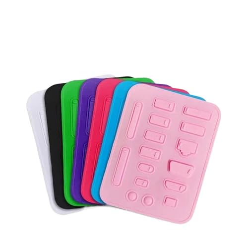 USB Cover Cap 14 Sets Colorful Silicone Anti Dust Plug Cover Stopper Dust Plug Laptop Dustproof USB Port RJ45 Interface Waterproof Cover for USB Type A(Transparent) - color: Transparent