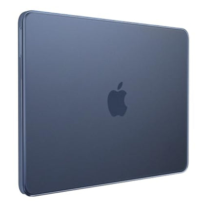 MOSISO Compatible with MacBook Neo Case 13 inch 2026 Release Model A3404 | Seamlessly Closes & Fingerprint-Resistant Protective Hard Shell Cover, Great for Work Travel Study Daily Use, Indigo Clear - color: Indigo Clear