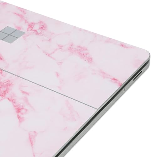 Ultra Thin Protective Cover Skin Decal Sticker for 2023 Microsoft Surface Laptop Studio 2, Easy Apply, Anti-Scratch, Residue Free Vinyl Skin [Pink Marble] - color: Pink Marble, size: Surface Laptop Studio 2