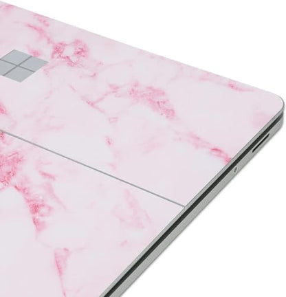 Ultra Thin Protective Cover Skin Decal Sticker for 2023 Microsoft Surface Laptop Studio 2, Easy Apply, Anti-Scratch, Residue Free Vinyl Skin [Pink Marble] - color: Pink Marble, size: Surface Laptop Studio 2