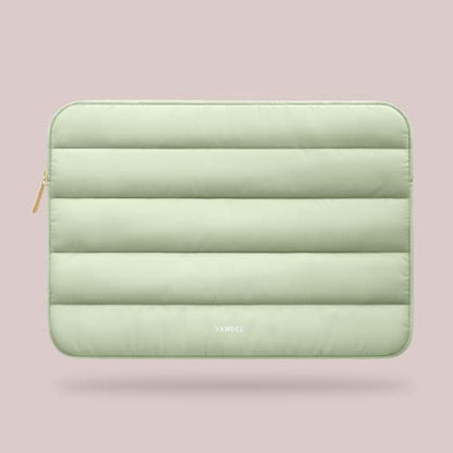 Puffer Laptop Sleeve with Zipper for 13 Inch Laptops
