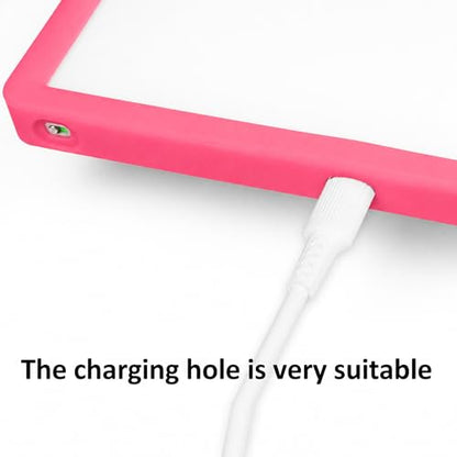 Silicone Cover for Magic Trackpad 2 & USB-C, Anti-Slip Washable Protective Case, Thin Skin Protector for Apple Magic Trackpad - color: pink