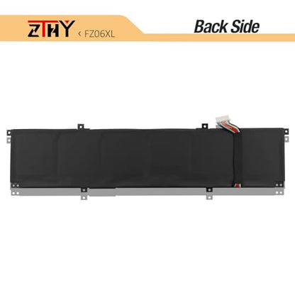 FZ06XL Battery Replacement for HP Spectre X360 16-F 16T-F Envy 16-H 16T-H | 16-F1000 2-in-1 16T-F1000 16-f1000nx 16-f2013dx 16-h1000 16-h0011TX 16-h0795ng FZ06083XL M47636-2C1 M48025-005 TPN-DB0I 83Wh - size: 12.91*3.15*0.31 inch FZ06XL
