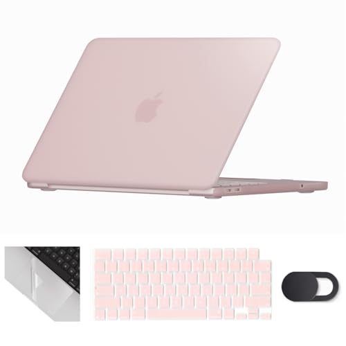 Se7enline for MacBook Neo Case 13 inch 2026 Model A3420,Blush | 4 in 1 Laptop Case,Keyboard Cover,Trackpad Protector,Webcam Cover,Anti-Scratch Anti-Drop Full Protection Slim Lightweight - color: Blush, size: 13 Inch