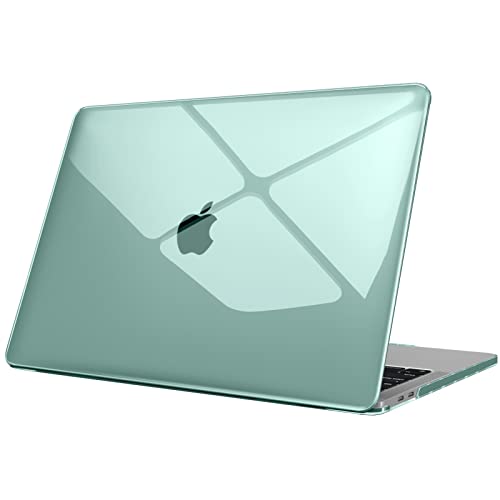 Fintie Hard Shell Case for MacBook Pro 13 Inch, Midnight Green | A2338(M2 M1) A2251 A2289 A2159 A1989 A1706 A1708 (2016-2023) with/Without Touch Bar, Snap-On Cover, Lightweight - color: Midnight Green, size: Pro 13 Inch