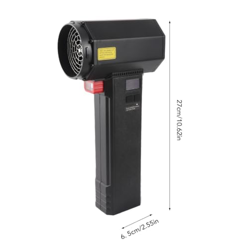 Compressed Air Duster, 4000mAh Rechargeable Cordless Electric Air Blower with LED Light for Keyboard Computer Pet Hair Crumb, Replaces Compressed Air Can