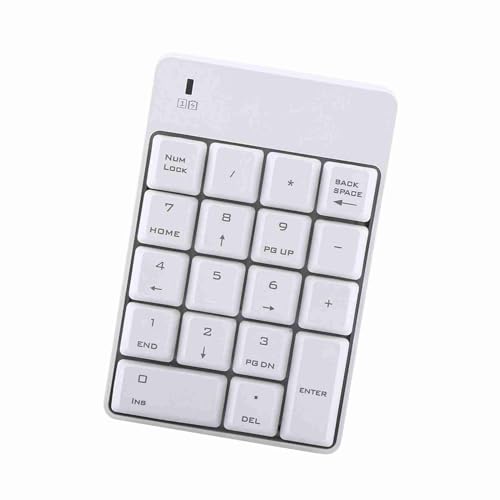 Numeric Keypad, 2.4GHz USB Numpad 18 Key Portable Wireless Number Pad for Laptop PC Computer Excel Data Entry