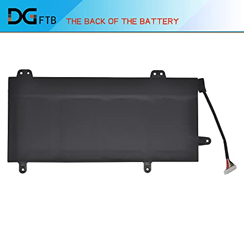 DGFTB C41N1727 Laptop Battery for ASUS ROG Zephyrus GM501G GM501GM GM501GS GU501 GU501GM GM501GM-WS74 GM501GS-XS74 GM501GS-EI015T GU501GM-BI7N8 Series 0B200-02900000 4ICP7/48/70 (15.4V 55Wh/3605mAh)