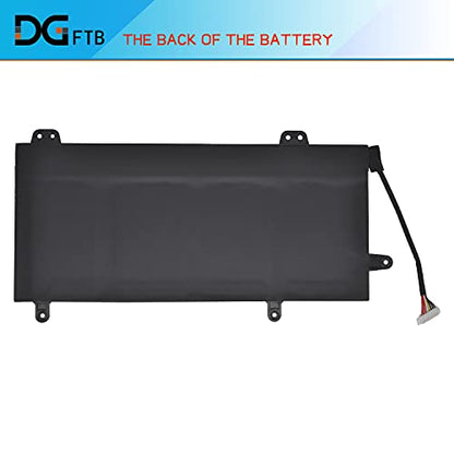 DGFTB C41N1727 Laptop Battery for ASUS ROG Zephyrus GM501G GM501GM GM501GS GU501 GU501GM GM501GM-WS74 GM501GS-XS74 GM501GS-EI015T GU501GM-BI7N8 Series 0B200-02900000 4ICP7/48/70 (15.4V 55Wh/3605mAh)