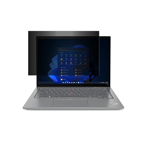 Targus 4Vu Privacy Screen for 14" Lenovo ThinkPad T14 Gen 3 – Anti-Glare, Blue Light Filter, Reusable Adhesive, Matte/Glossy – AST347AMGL 4Vu Privacy Screen for 14" Widescreen Laptops | Anti-Glare, Blue Light Filter, Reusable Adhesive, Matte/Glossy, AST34
