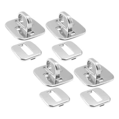 Laptop Security Anchor Plate Universal Compatibility 4PCS Set for Laptops and Tablets Easy Installation for Office Use