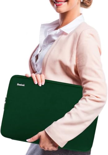 Laptop Sleeve Case, 15.6 Inch, Durable Shockproof Protective Cover Compatible with HP, ASUS, Lenovo, Acer, Notebook, Computer, Green - color: Green, size: 15.6 Inch